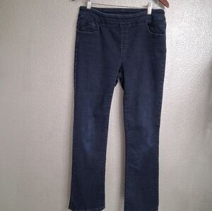 Classic High Rise Straight Leg Blue Jeans